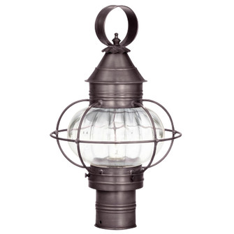 Onion One Light Post Mount in Dark Brass (196|2533DBMEDOPT)