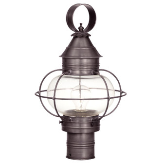 Onion One Light Post Mount in Dark Brass (196|2533DBMEDCLR)