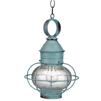 Onion One Light Hanging Lantern in Verdi Gris (196|2532VGMEDCLR)