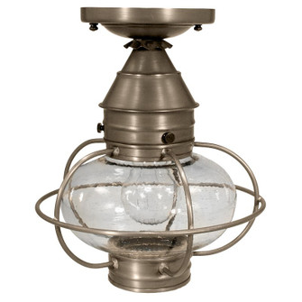 Onion One Light Flush Mount in Dark Antique Brass (196|2524DABMEDCSG)