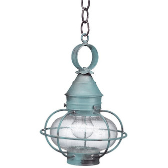 Onion One Light Hanging Lantern in Verdi Gris (196|2522VGMEDCSG)