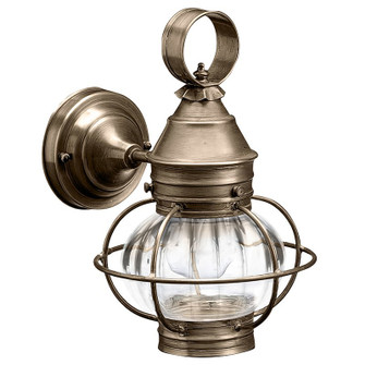 Onion One Light Wall Mount in Dark Antique Brass (196|2515DABMEDOPTNS)