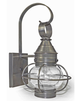 Onion One Light Wall Mount in Dark Brass (196|2511DBMEDCLR)