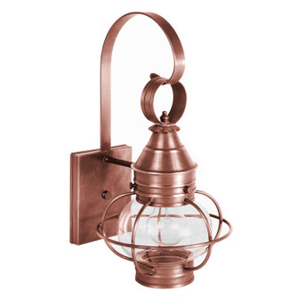 Onion One Light Wall Mount in Antique Copper (196|2511ACMEDCLR)