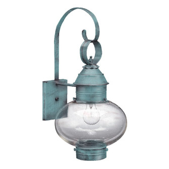 Cageless One Light Wall Mount in Verdi Gris (196|2041VGMEDCSG)