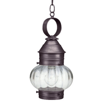 Cageless One Light Hanging Lantern in Dark Brass (196|2032DBMEDOPT)