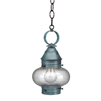 Cageless One Light Hanging Lantern in Verdi Gris (196|2022VGMEDCSG)