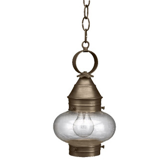 Cageless One Light Hanging Lantern in Dark Antique Brass (196|2022DABMEDCSG)
