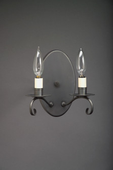 Sconce Two Light Wall Sconce in Dark Brass (196|162DBLT2)