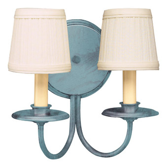 Sconce Two Light Wall Sconce in Verdi Gris (196|142VGLT2SHD)