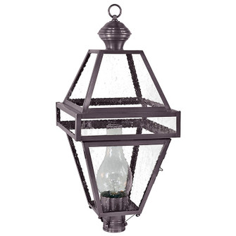 Boston One Light Post Mount in Dark Brass (196|1273DBCIMSMG)