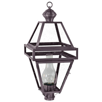 Boston One Light Post Mount in Dark Brass (196|1273DBCIMCSG)