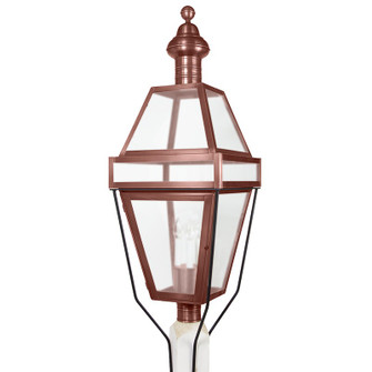 Boston Three Light Post Mount in Antique Copper (196|1253ACLT3FST)