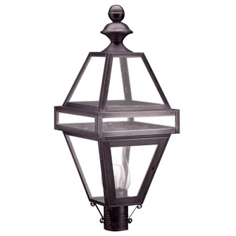Boston One Light Post Mount in Dark Brass (196|1223DBCIMFST)