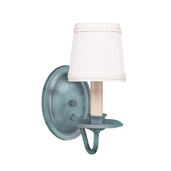 Sconce One Light Wall Sconce in Verdi Gris (196|117VGLT1SHD)
