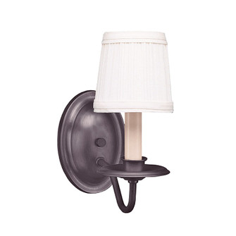 Sconce One Light Wall Sconce in Dark Brass (196|117DBLT1SHD)