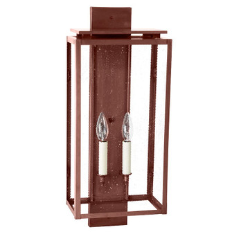 Downtown Two Light Wall Lantern in Antique Copper (196|11651ACLT2SMG)