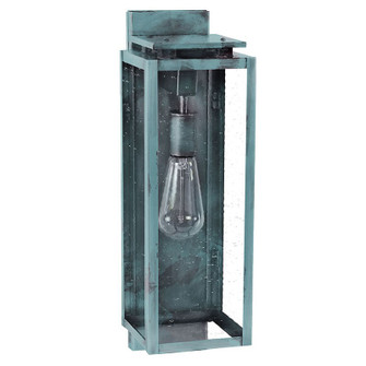 Downtown One Light Wall Lantern in Verdi Gris (196|11631VGMEDCSG)