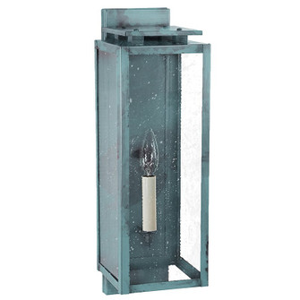 Downtown One Light Wall Lantern in Verdi Gris (196|11631VGLT1SMG)