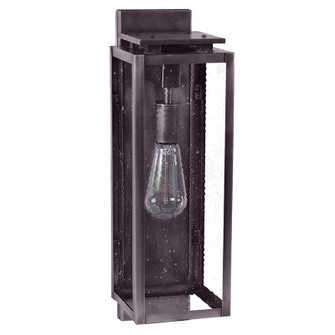 Downtown One Light Wall Lantern in Dark Brass (196|11631DBMEDSMG)
