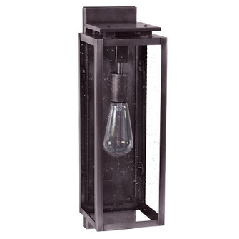 Downtown One Light Wall Lantern in Dark Brass (196|11631DBMEDCSG)