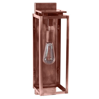 Downtown One Light Wall Lantern in Antique Copper (196|11631ACMEDCLR)