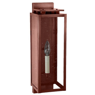Downtown One Light Wall Lantern in Antique Copper (196|11631ACLT1CSG)