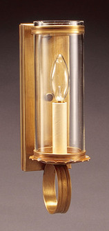 Sconce One Light Wall Sconce in Dark Brass (196|115DBLT1CLR)