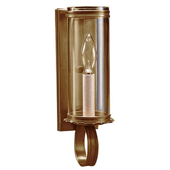Sconce One Light Wall Sconce in Antique Brass (196|115ABLT1CLR)