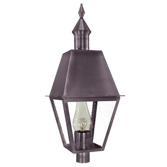 Boston One Light Post Mount in Dark Brass (196|1133DBCIMSMG)