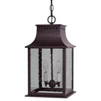 Rockland Two Light Hanging Lantern in Dark Brass (196|11322DBLT2SMG)