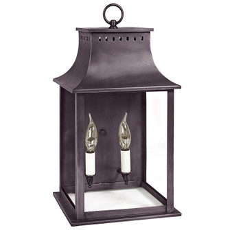 Rockland Two Light Wall Mount in Dark Brass (196|11321DBLT2CLR)