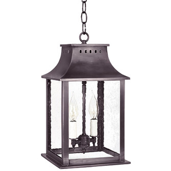Rockland Two Light Hanging Lantern in Dark Brass (196|11312DBLT2SMG)
