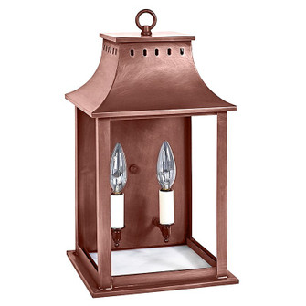 Rockland Two Light Wall Mount in Antique Copper (196|11311ACLT2CLR)