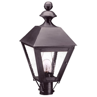 Boston One Light Post Mount in Dark Brass (196|1123DBCIMSMG)