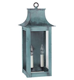 Coplin Two Light Wall Mount in Verdi Gris (196|11221VGLT2CLR)