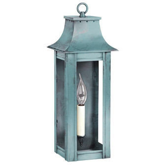 Coplin One Light Wall Mount in Verdi Gris (196|11211VGLT1CLR)