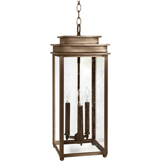 Ellis Three Light Hanging Lantern in Dark Antique Brass (196|10742DABLT3SMG)