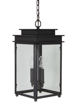 Ellis Three Light Hanging Lantern in Dark Brass (196|10722DBLT3CSG)