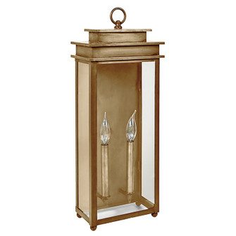 Ellis Two Light Wall Mount in Antique Brass (196|10641ABLT2CLR)