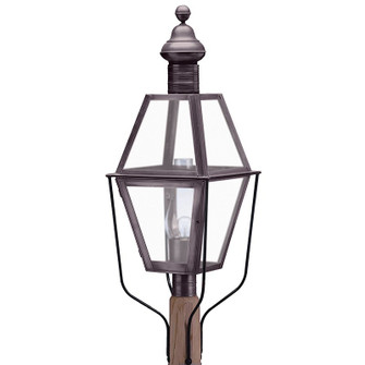 Boston One Light Post Mount in Dark Brass (196|1043DBCIMFST)