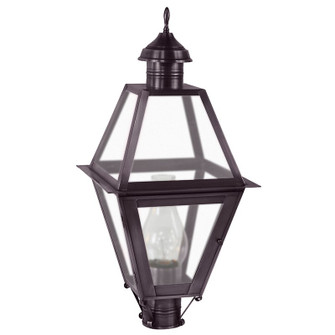 Boston One Light Post Mount in Dark Brass (196|1013DBCIMFST)