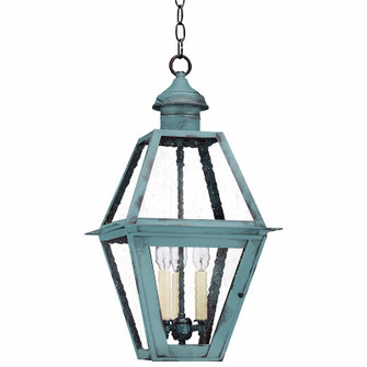 Boston Three Light Hanging Lantern in Verdi Gris (196|1012VGLT3SMG)