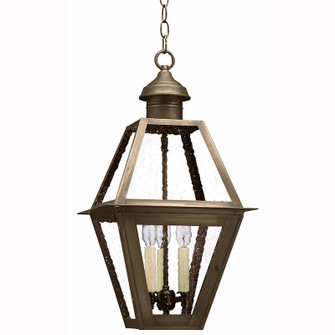 Boston Three Light Hanging Lantern in Dark Antique Brass (196|1012DABLT3SMG)