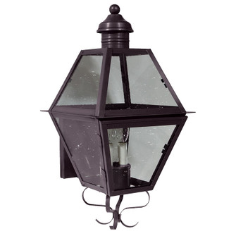 Boston Two Light Wall Mount in Dark Brass (196|1001DBLT2CSG)