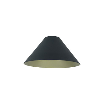 Cylinder Ilene Fixture Shade in Champagne Haze / Black (167|NYLM2CONECHB)