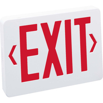 Exit LED Exit Sign in White (167|NX503LEDR)