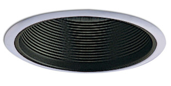 Rec Inc 5'' Trim 5'' Air-Tight Baffle Cone W/ Flange in Black (167|NTM513B)