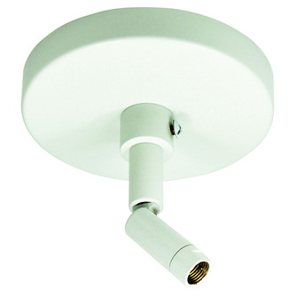 Track Syst & Comp-1 Cir Sloped Ceiling Adapter, 1 Or 2 Circuit Track in White (167|NT349W)