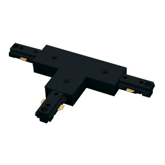 Track Syst & Comp-2 Cir T Connector, 2 Circuit Track, Right Polarity in Black (167|NT2314B)